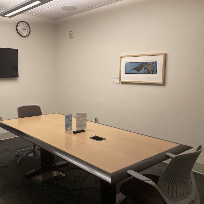 会议室风格的自习室照片